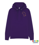 AfricaOutline-Hoodie-Maroon